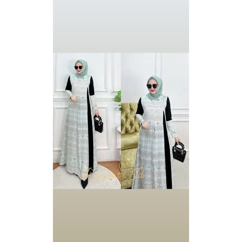 nayla dress,,,by rianti.id,,,ori rianti.id,,,,gamis kekinian/gamis modern/gamis santai/gamis pesta