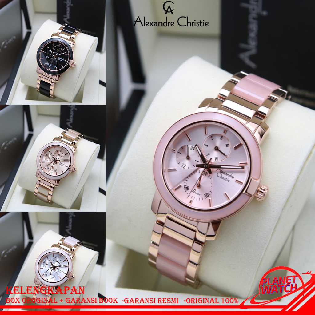 ALEXANDRE CHRISTIE JAM TANGAN WANITA JAM TANGAN ORIGINAL JAM TANGAN TERBARU JAM AC WANITA JAM TANGAN