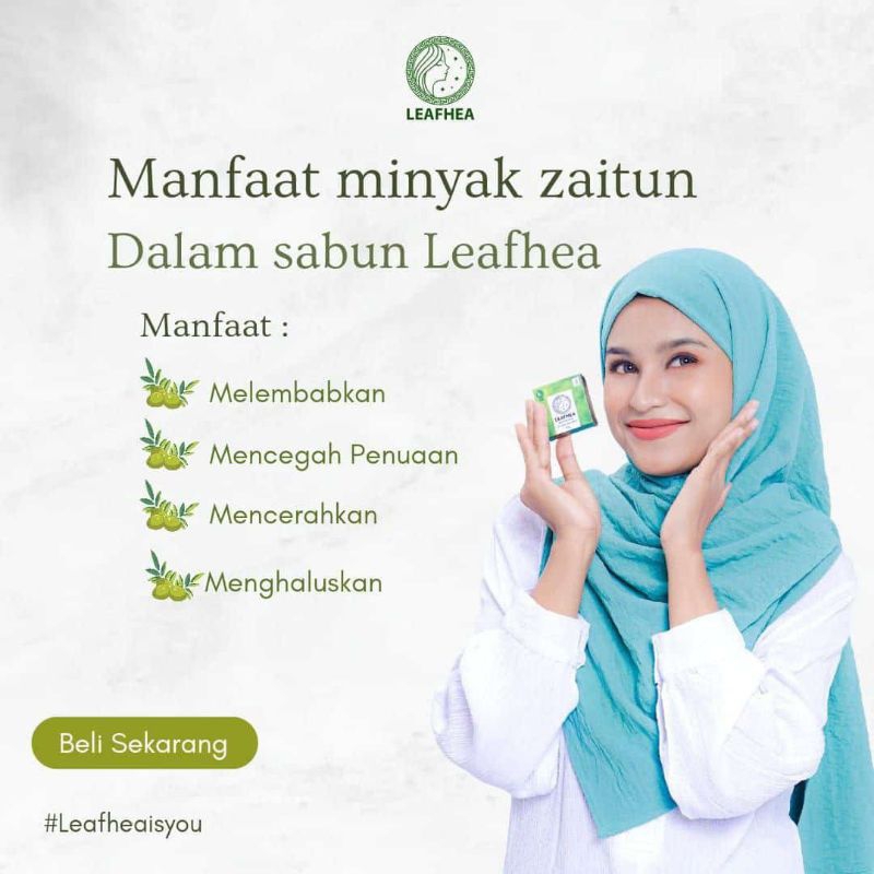 Sabun leafhea original member resmi 100% aman