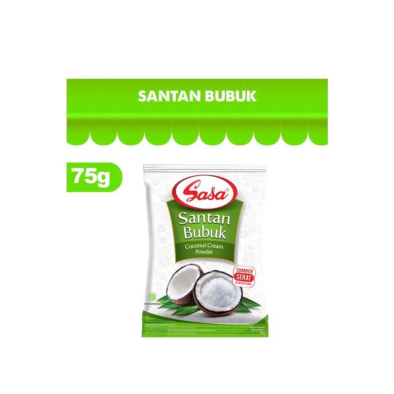 

Sasa Santan Bubuk 75gr