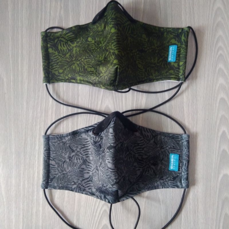 Masker Non Medical 2 Layers Eiger1989 Face Mask - Original