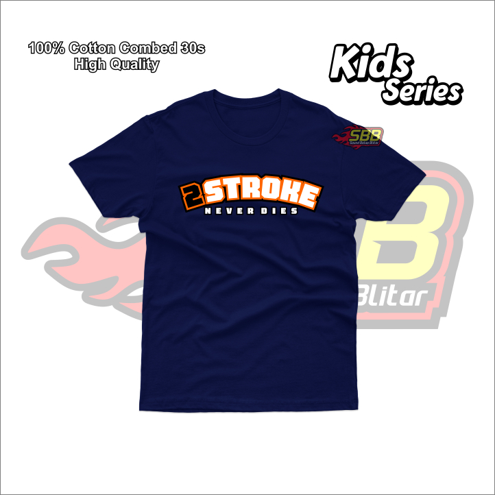 Baju Kaos Anak 2 Stroke Katun Combed DTF soundbalapblitar