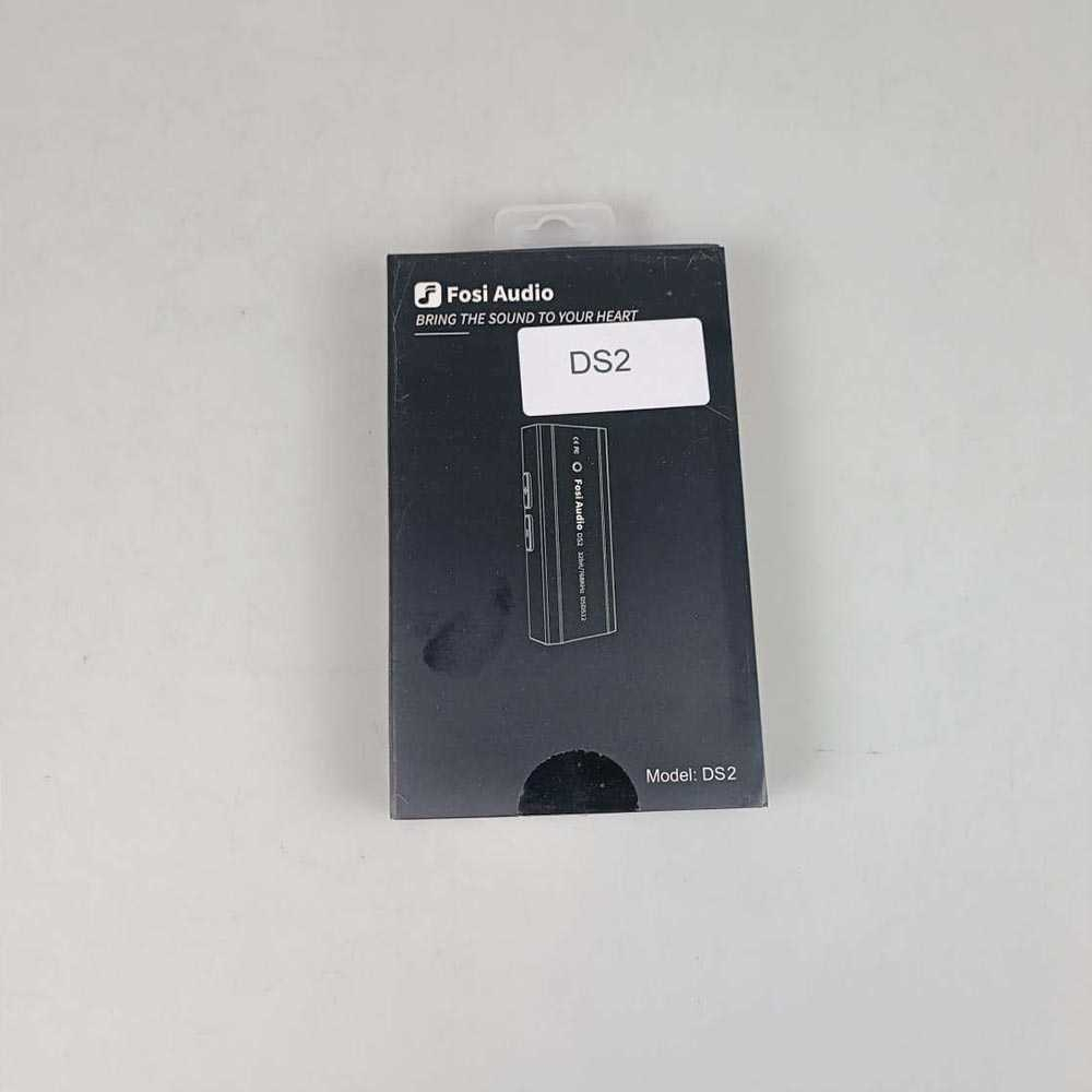 Fosi Audio Mini USB DAC Amplifier Headphone Output Splitter 3.5mm/4mm - DS2