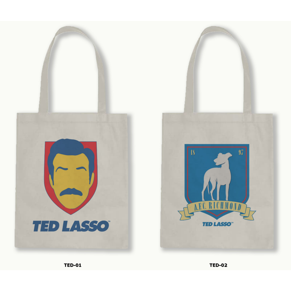 TOTE BAG BLACU  - TED LASSO