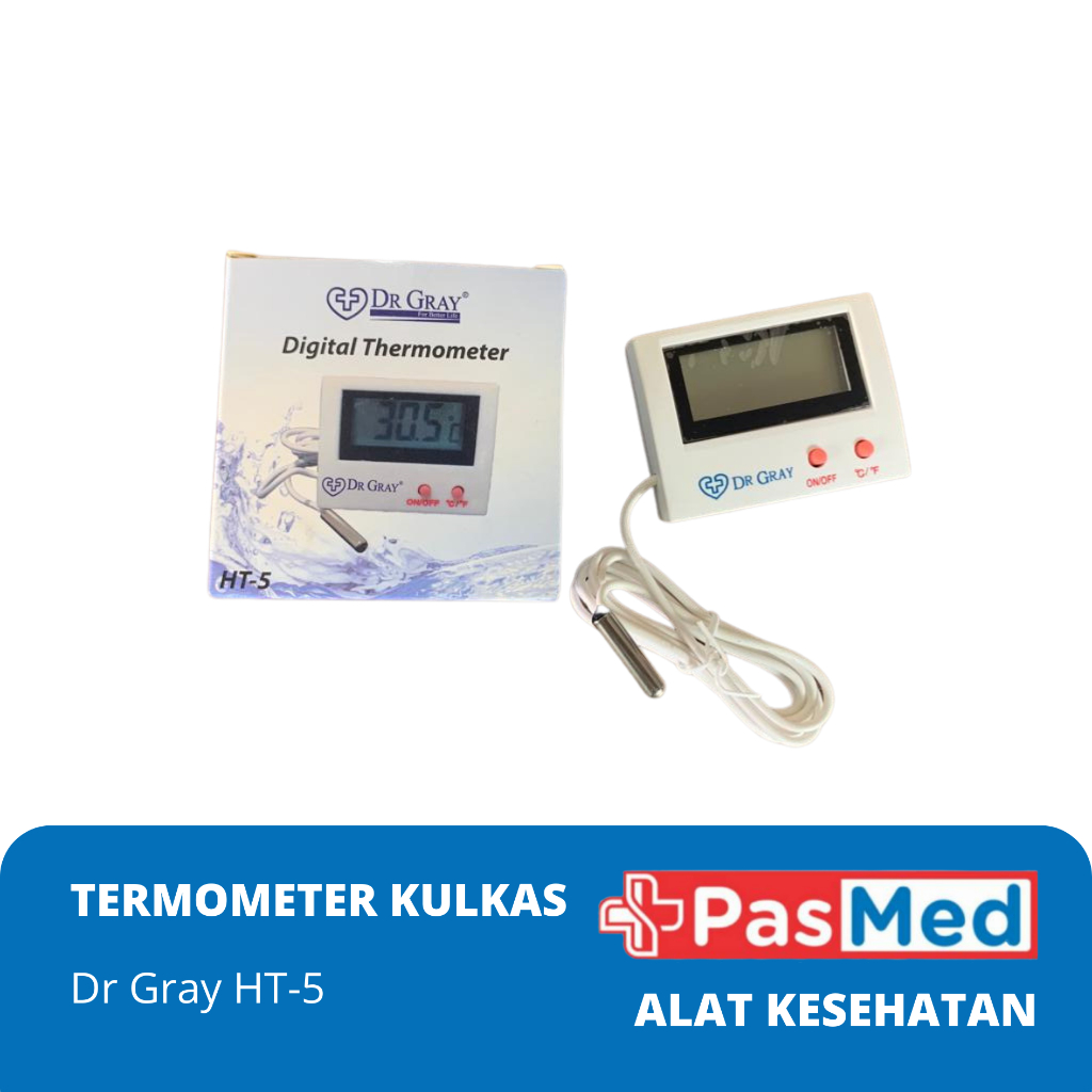 Termometer Kulkas Digital Dr Gray| PASMED