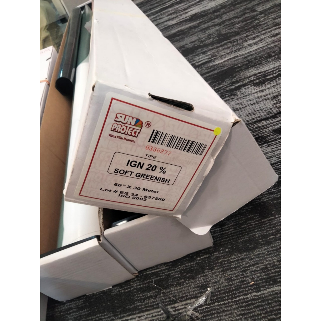 [152cm x 30m] SUNPROTECT IGN 20 Soft Greenish Kaca Film Hijau Sparta