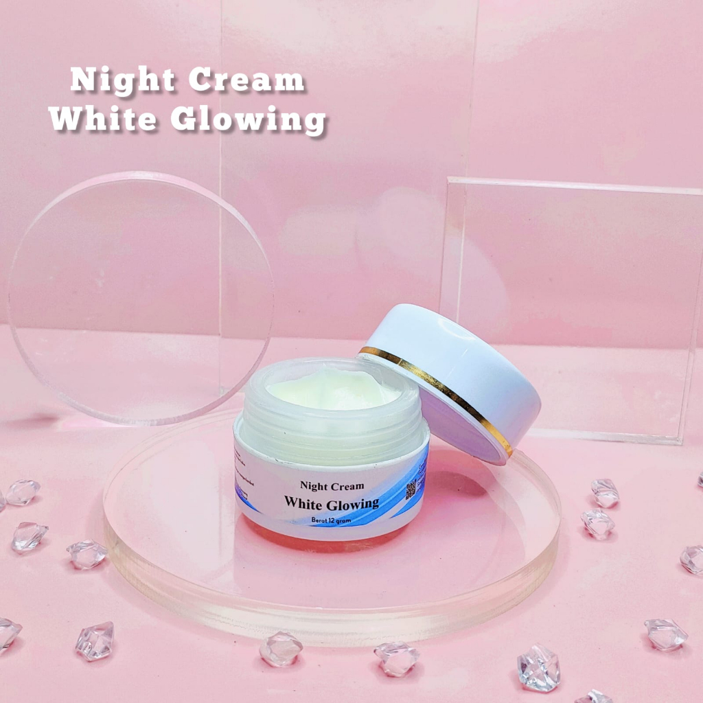 Cream Malam White Glowing