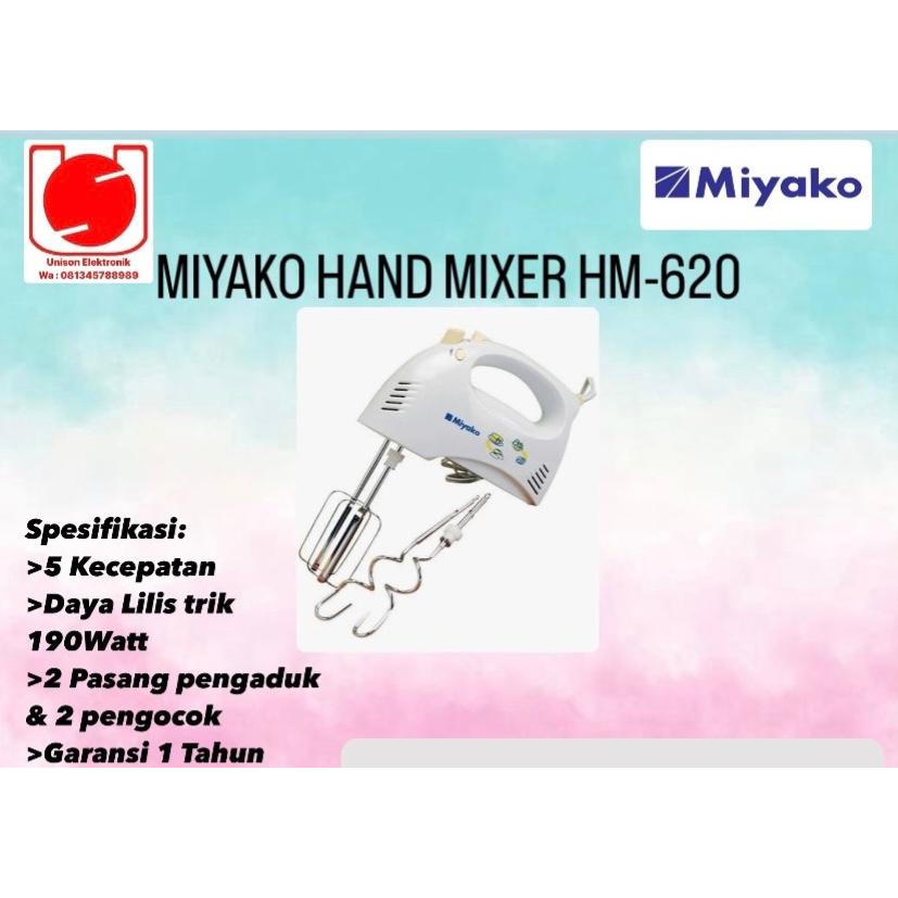 MIYAKO HAND MIXER HM-620
