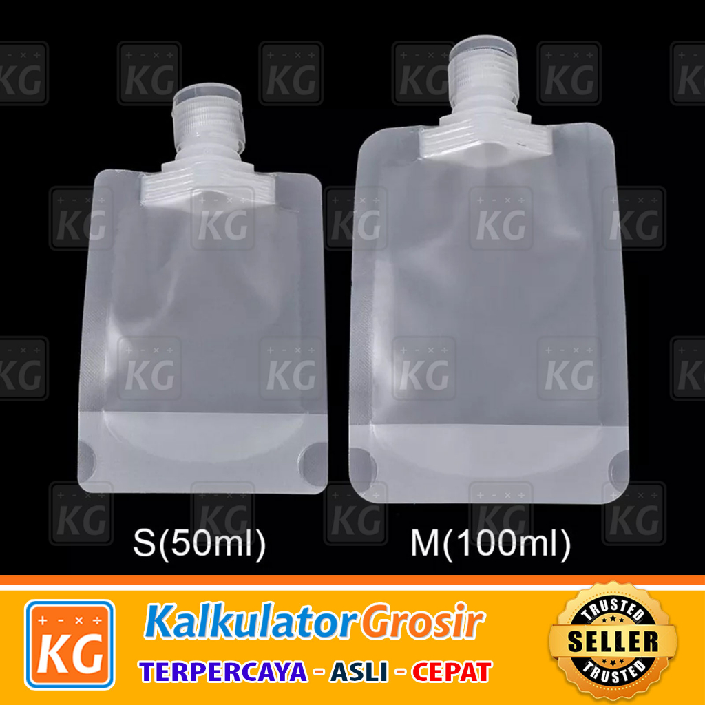 BOTOL REFILL SABUN CAIR / PLASTIK FLIPTOP TRAVELING