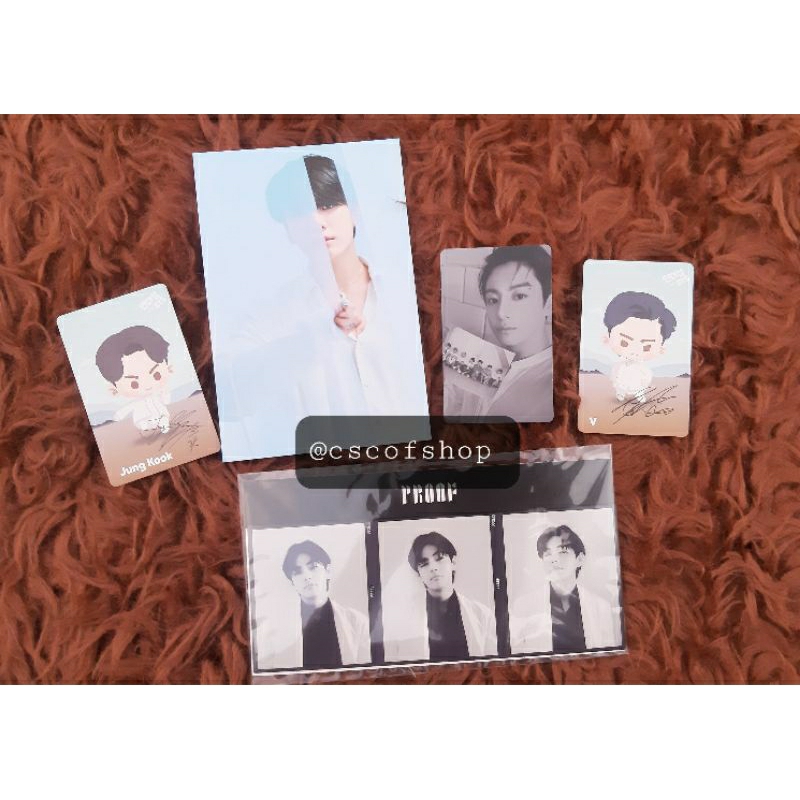 RPC POB PHOTOCARD STANDARD COMPACT PROOF ALBUM BTS