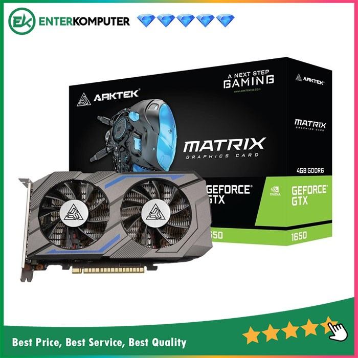 Arktek Geforce GTX 1650 4GB GDDR6 Matrix
