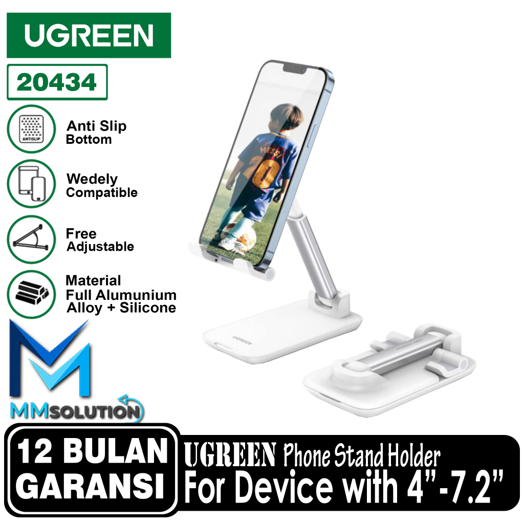 UGREEN Phone Stand Holder Dudukan HP With Height Adjust For HP Tablet