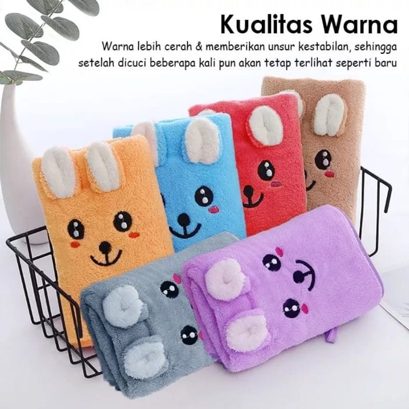 Medan Termurah Lembut dan sangat menyerap Handuk mandi Baby lucu 100x50cm
