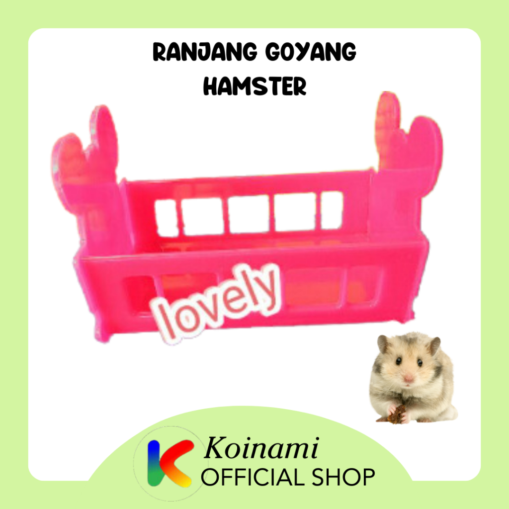 Ranjang goyang / aksesoris hamster / mainan hamster