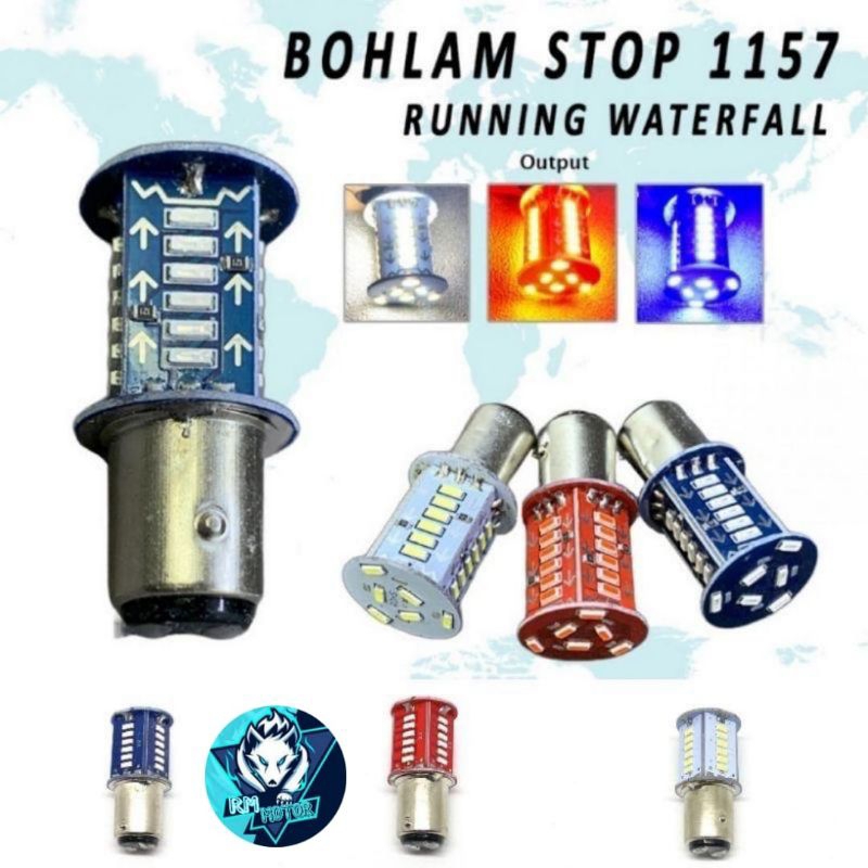 ￼LAMPU STOP REM 30 MATA LED KEDIP-KEDIP DAN JALAN 2 MODE FLASH RUNNING 12 VOLT STOPLAMP 30LED RUNNING UNIVERSAL