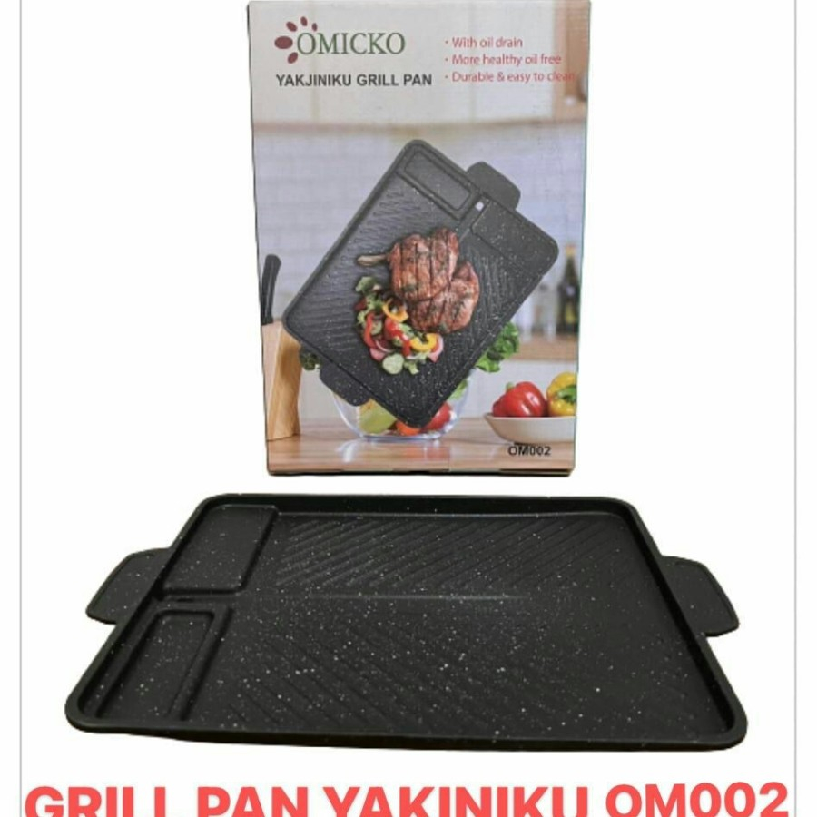 OMICKO / HC Yakiniku Grill Pan (Anti Lengket)