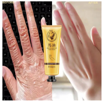 COD Images Hand Cream Horse Oil /Krim Melembabkan Kulit Tangan Kaki Kering Kasar dan Tumit Pecah2