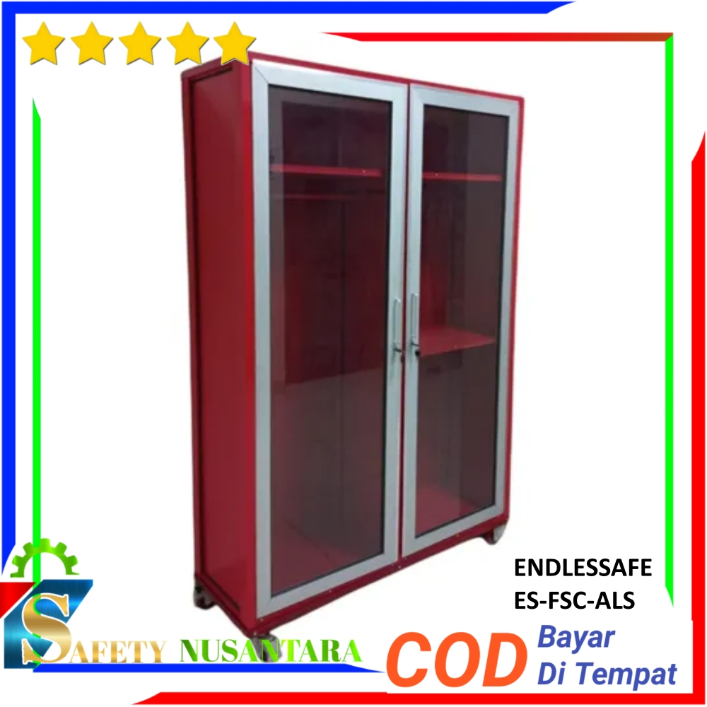 Lemari Safety Pemadam Kebakaran APD Fire Cabinet Alumunium