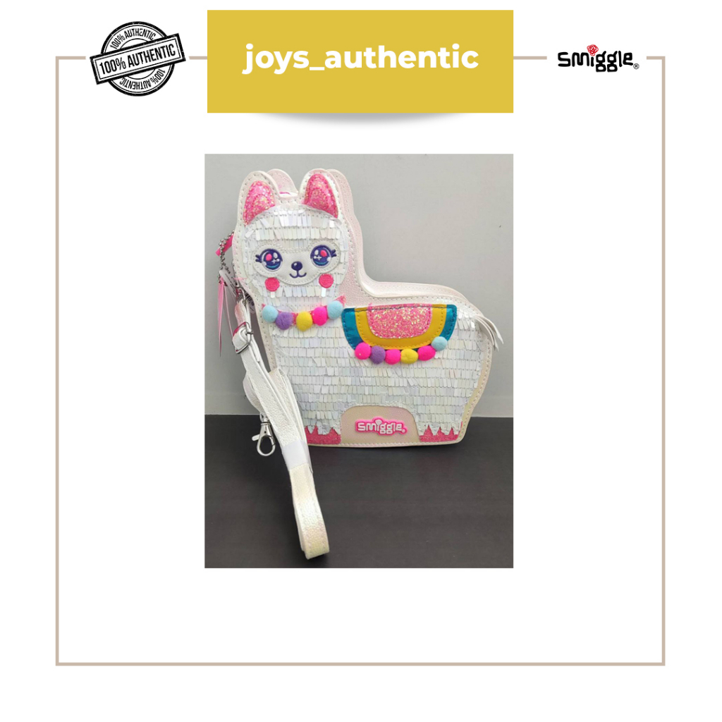 Tas Anak-anak Smiggle Llama Shoulder Bag Kids Bag Authentic Original