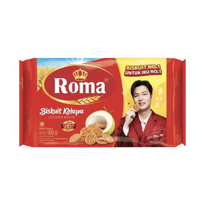 

Roma Kelapa {300gr} / Biskuit Legendaris Keluarga Indonesia