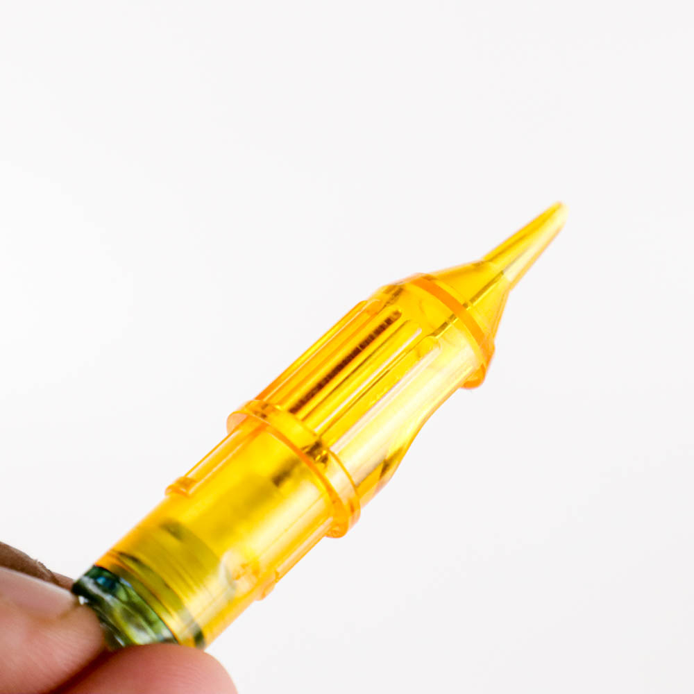 Yellow Dragonfly Jarum Tato Alis Sekali Pakai Tattoo 20PCS - 1203RL - Yellow