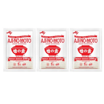 

AJI-NO-MOTO® Penyedap Rasa MSG Ajinomoto 250g (3 pcs)