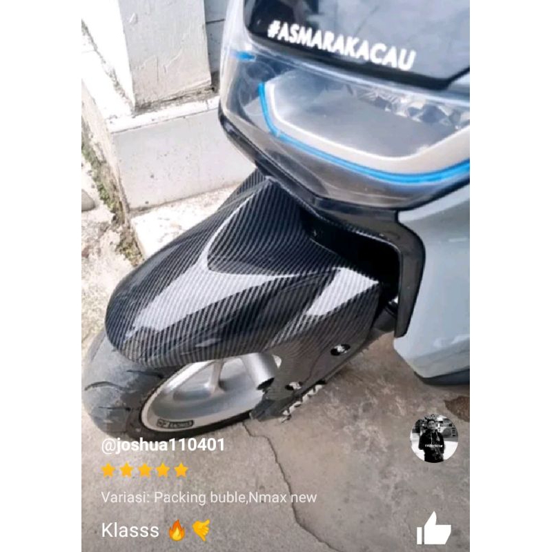 spakboard depan karbon carbon yamaha nmax old dan nmax new sama zoro