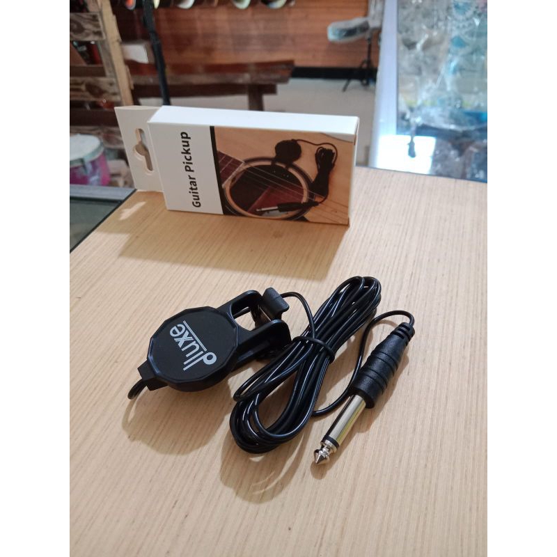 pickup gitar akustik dluxe//spul tempel gitar akustik//spull jepit gitar akustik
