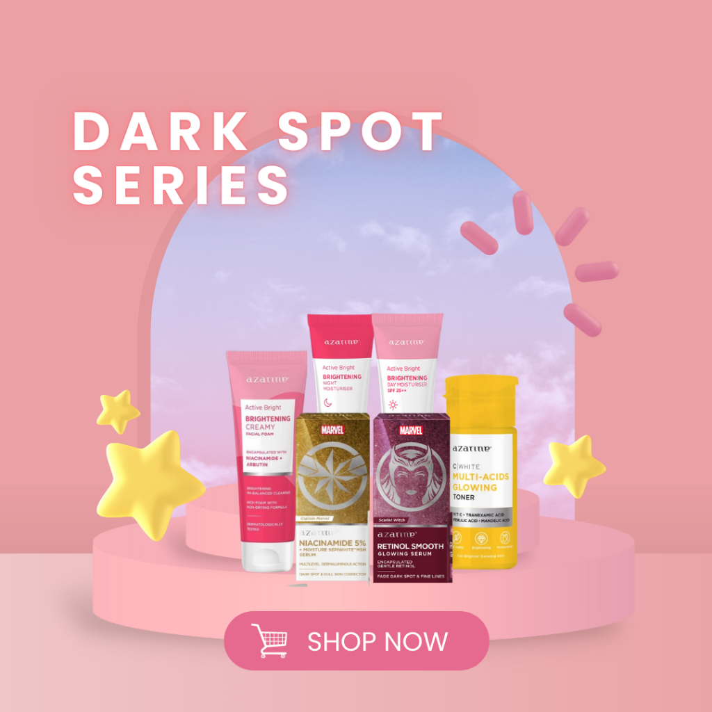 Azarine Series - Brightening Kit - Glowing Kit - Acne Series - Dark Spot Series - Acne Scar Series Kit