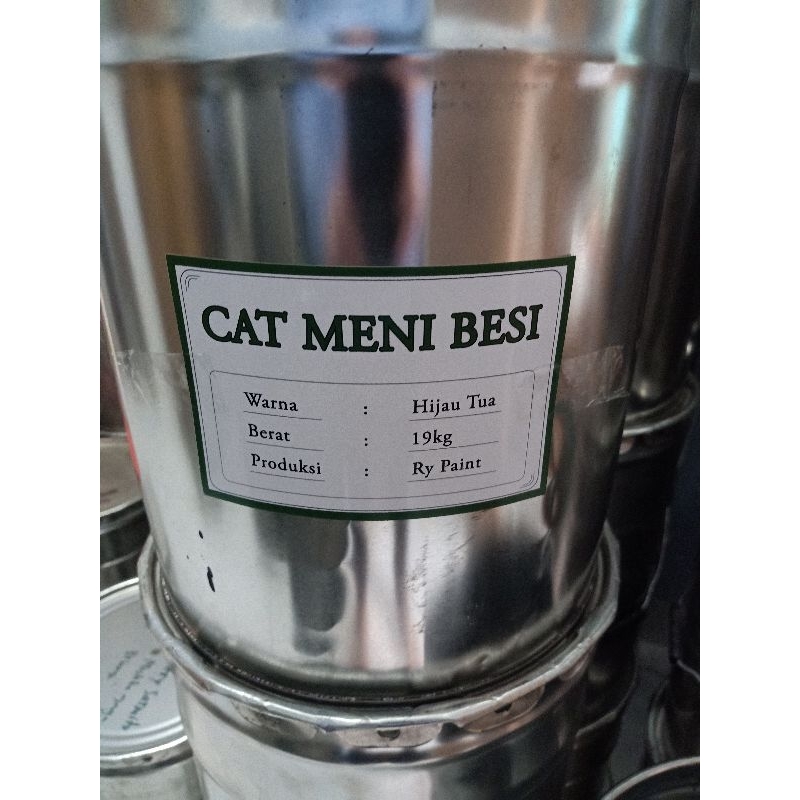 Cat Meni Besi 5 Kg HITAM