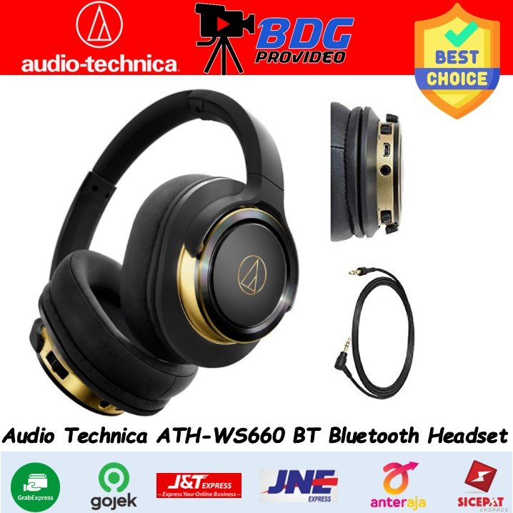 Audio Technica ATH-WS660BT Bluetooth Headset