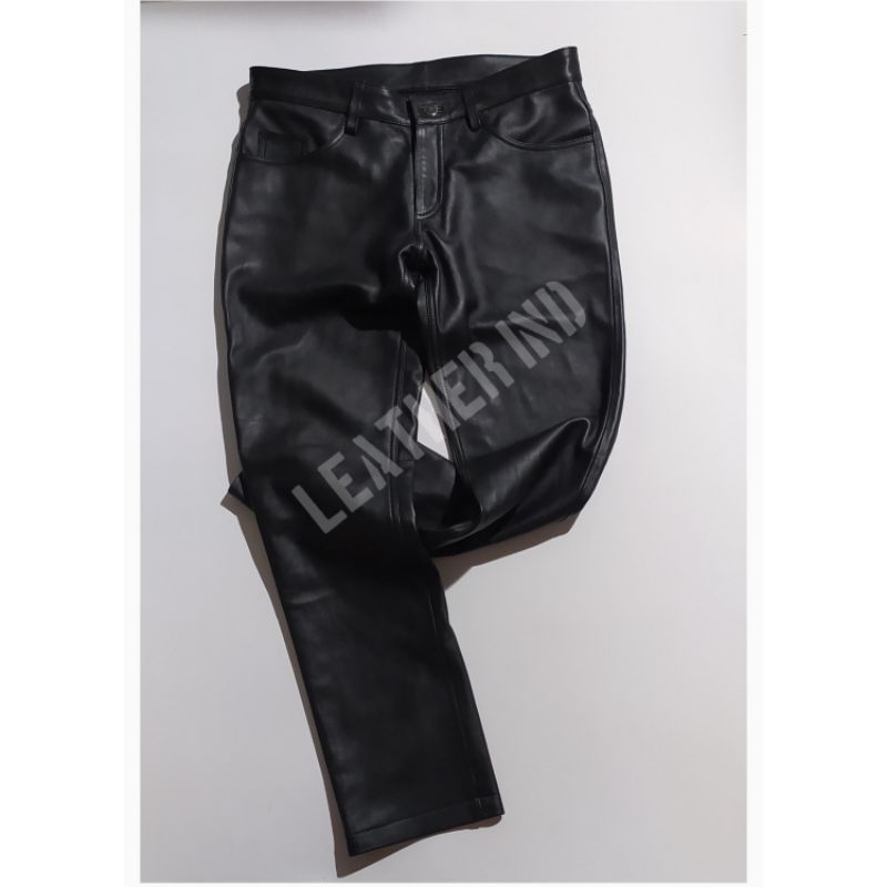 Celana Kulit Asli Celana Pria