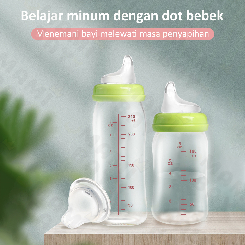 Mamibayi Dot Duckbill Silikon Untuk Botol Susu Wideneck Dot Botol Minum Bayi