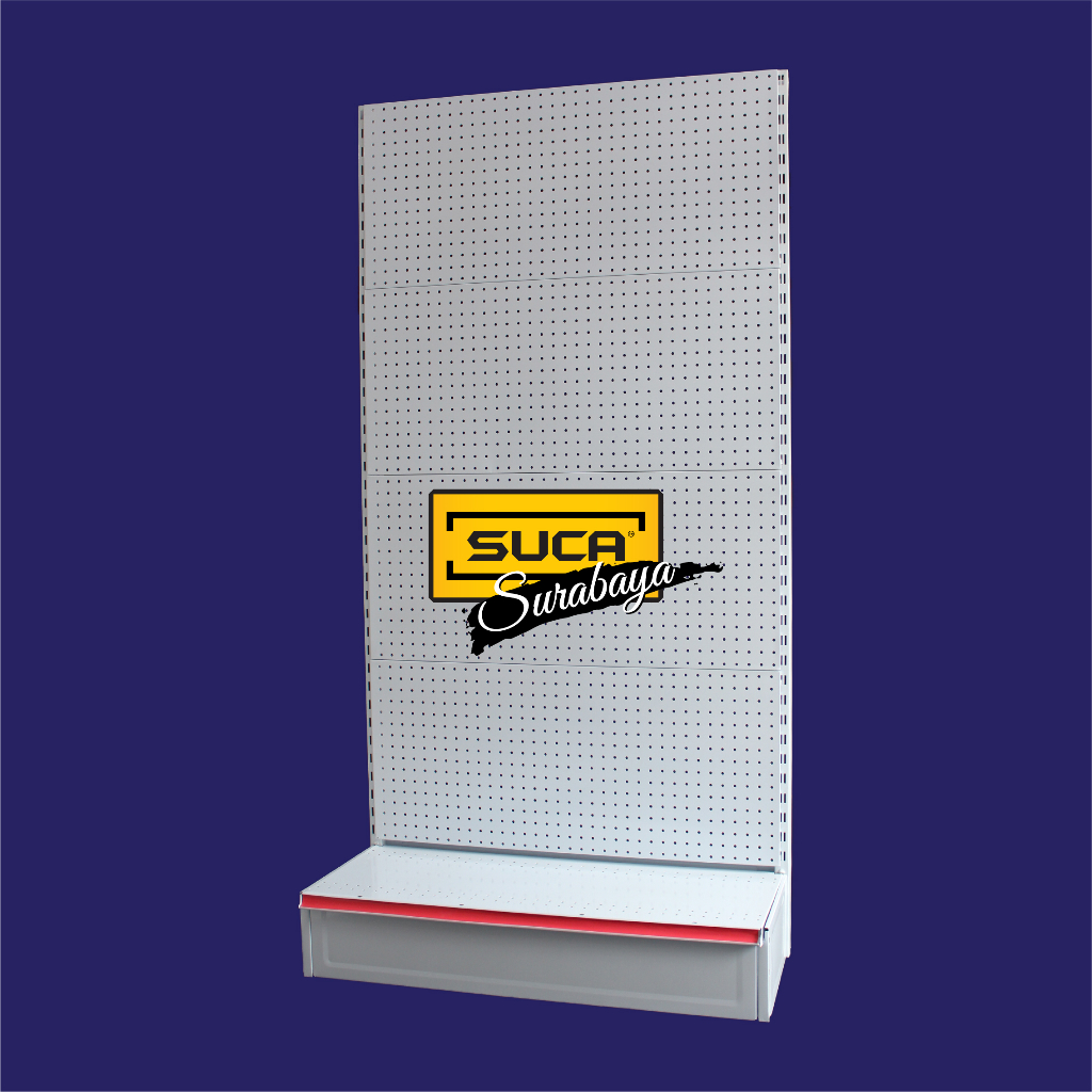 Rak Gondola Backplate 90cm X 40cm X 180cm (Start)