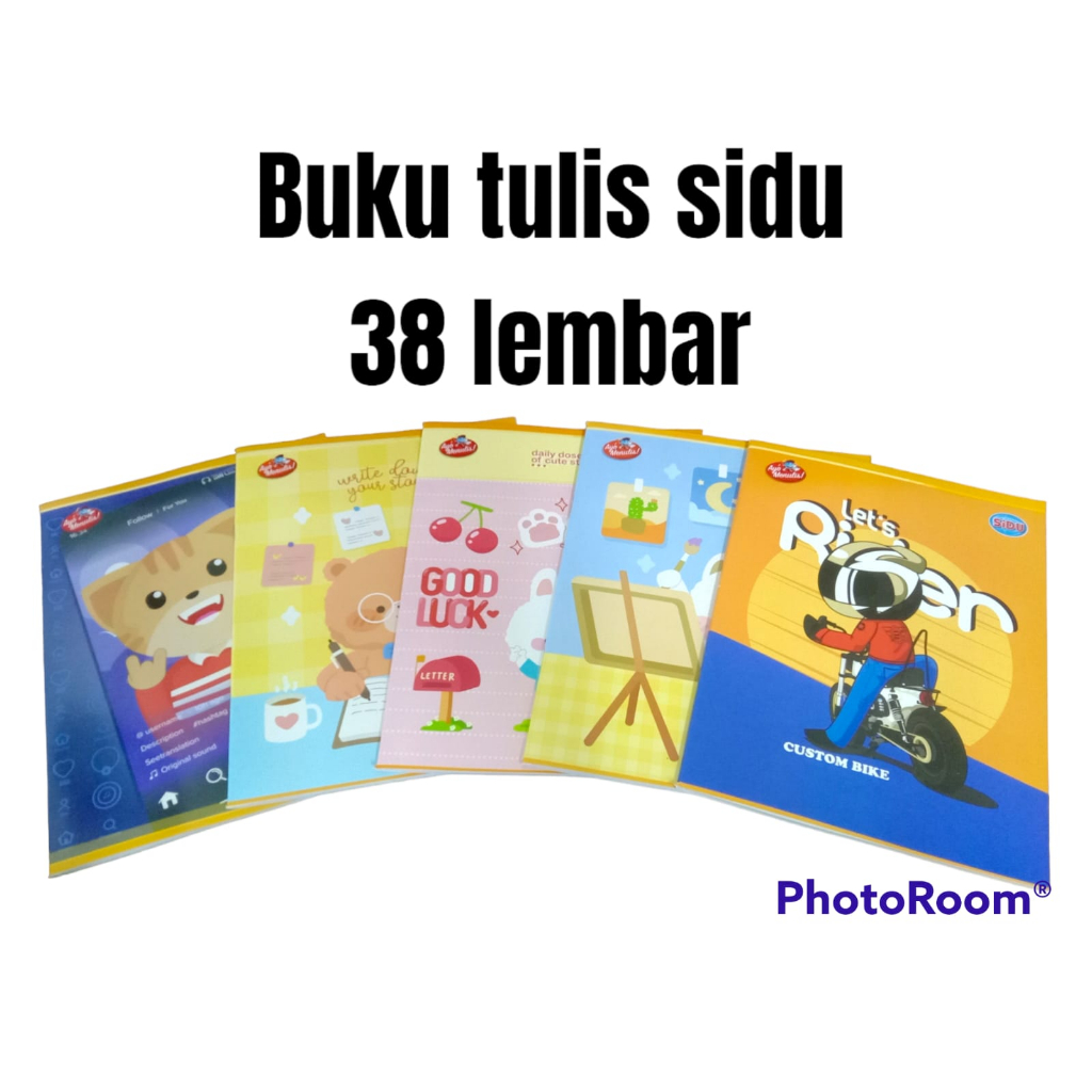 

ROYALE STATIONARY - SIDU SINAR DUNIA BUKU TULIS KWARTO 38 LEMBAR ISI 1 PCS