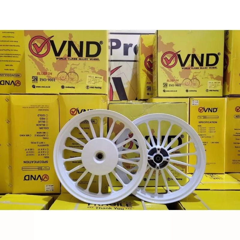VELG VND BLUE RIM PALANG 18 MODEL DAYTONA MOTOR HONDA VARIO 125 150 OLD NEW PNP TERBARU TERLARIS TER