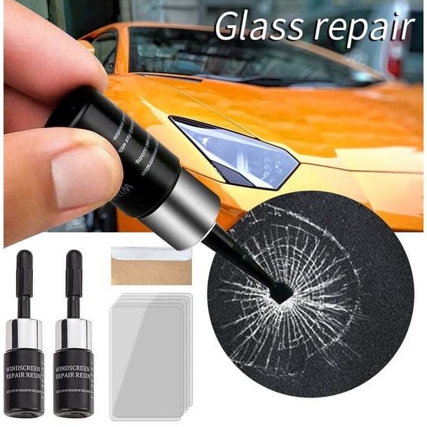 Lem kaca mobil retak penambal kaca  perekat kaca original