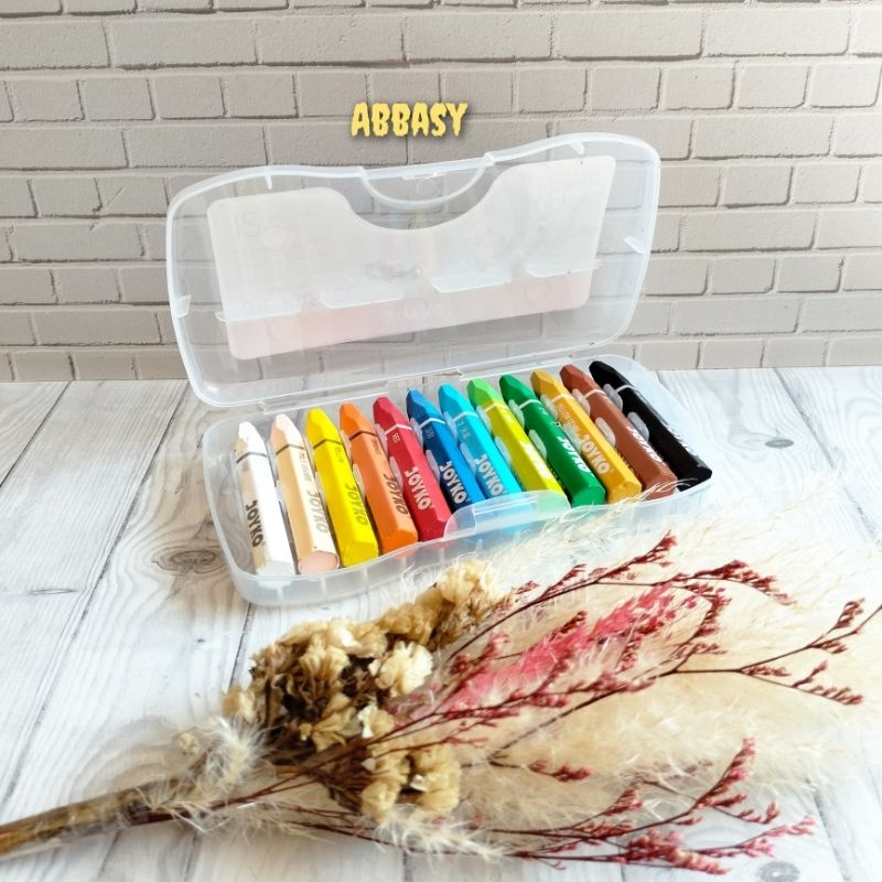 

Krayon Minyak Oil Pastel Joyko OP-12CHC ( 12 warna )