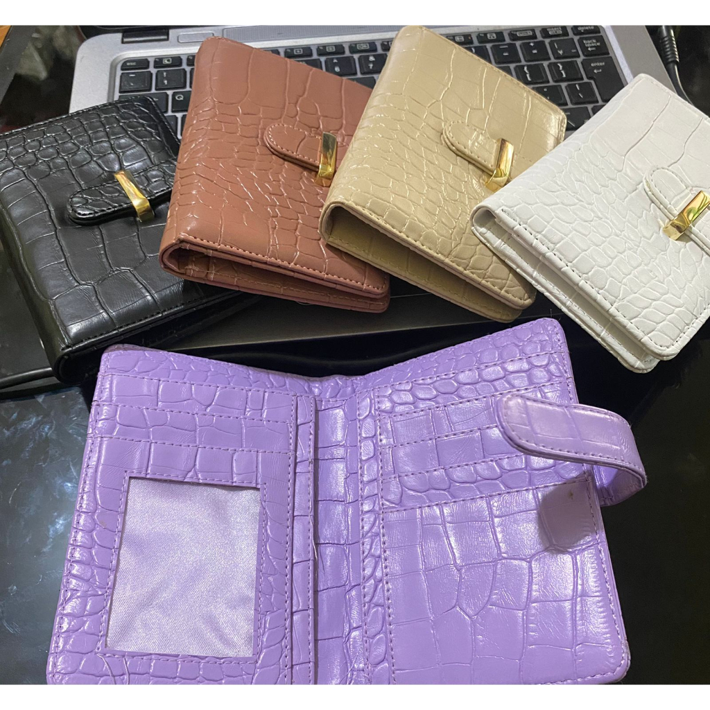 Dompet wanita Croco Crap Dompet kartu - Irvanbagshop