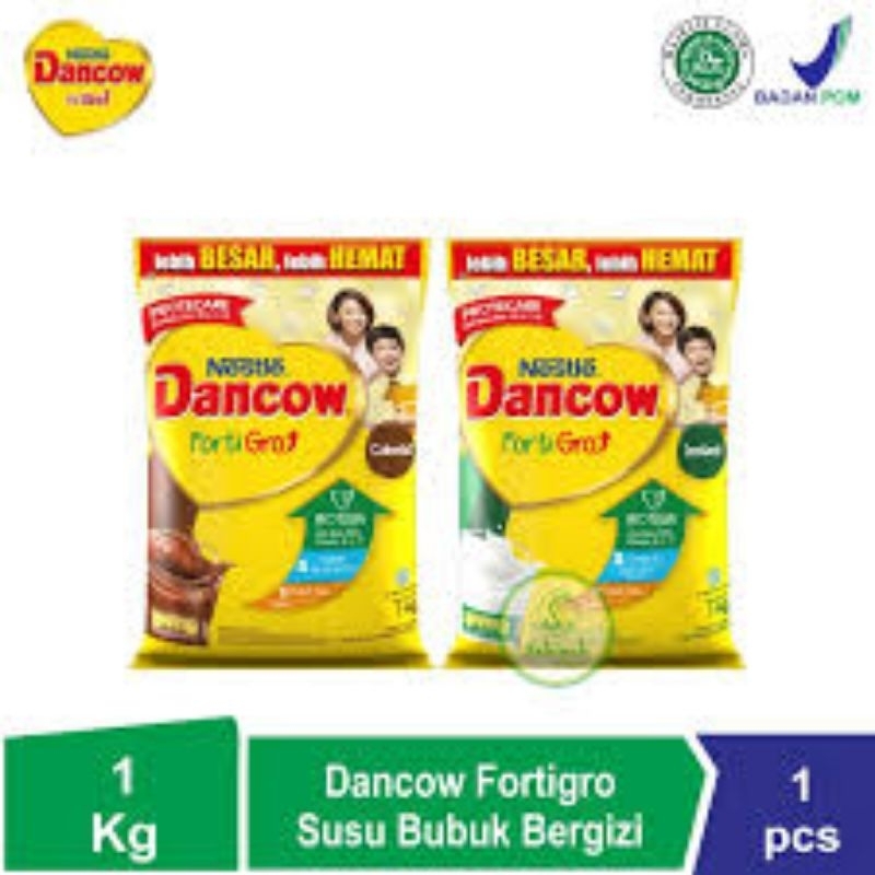 

Dancow fortigro instan / coklat 1000gr