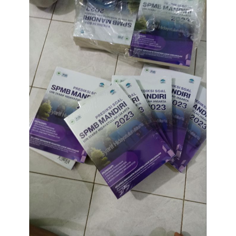 

Buku Prediksi Soal SPMB Mandiri UIN Jakarta 2023