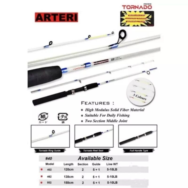 JORAN PANCING TORNADO ARTERI 120CM