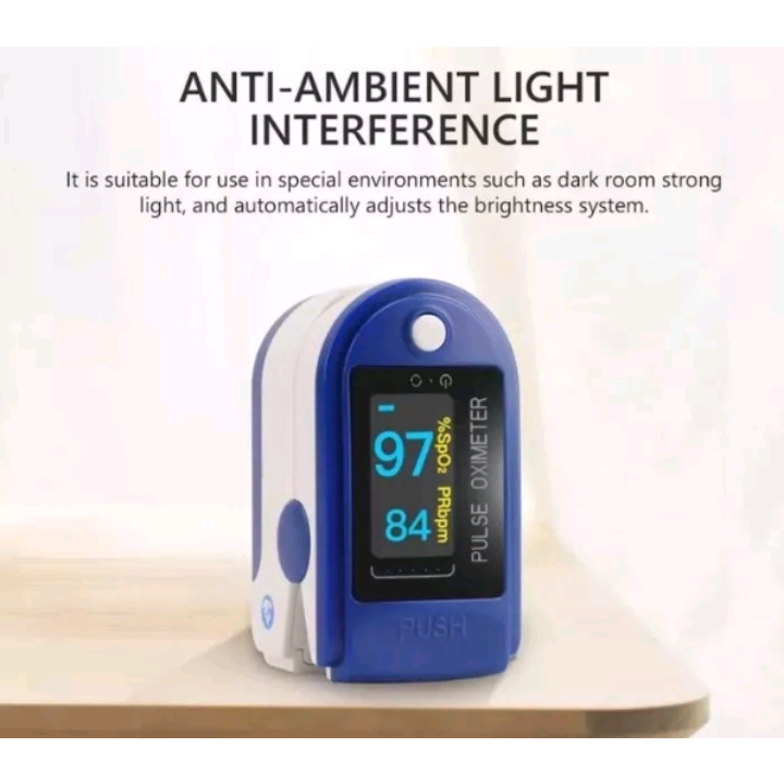 Fingertip pulse oxymeter Pengukur kadar Udara