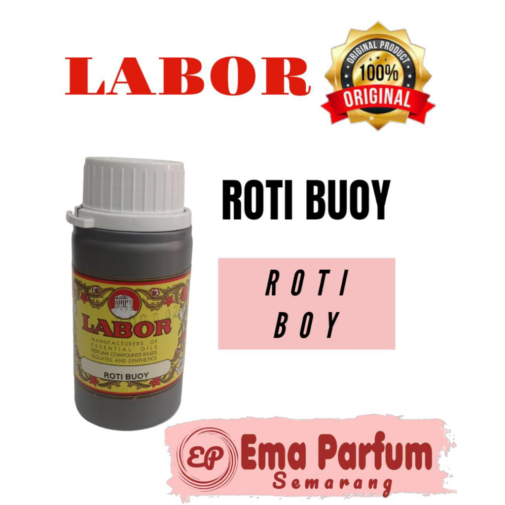 (100 GRAM) ROTI BUOY SEGEL 100 GRAM BY LABOR. BIBIT PARFUM AROMA ROTI BOY 100% ORIGINAL