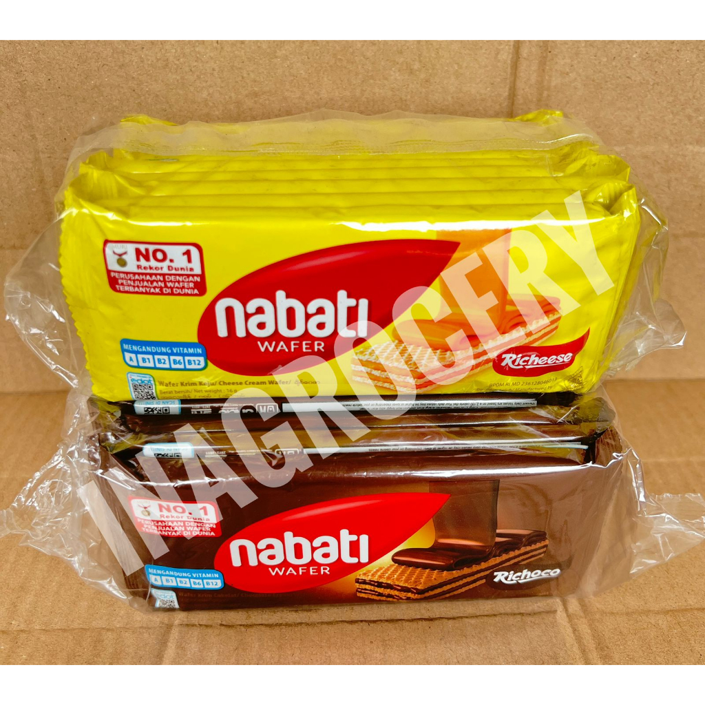 

NABATI WAFER SANDWICH E1000 (ALL VARIANT) ISI 10PCS