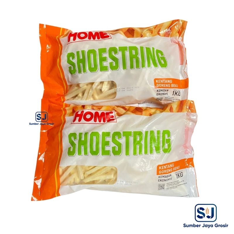 KENTANG GORENG HOME SHOESTRING 1KG (FROZEN)