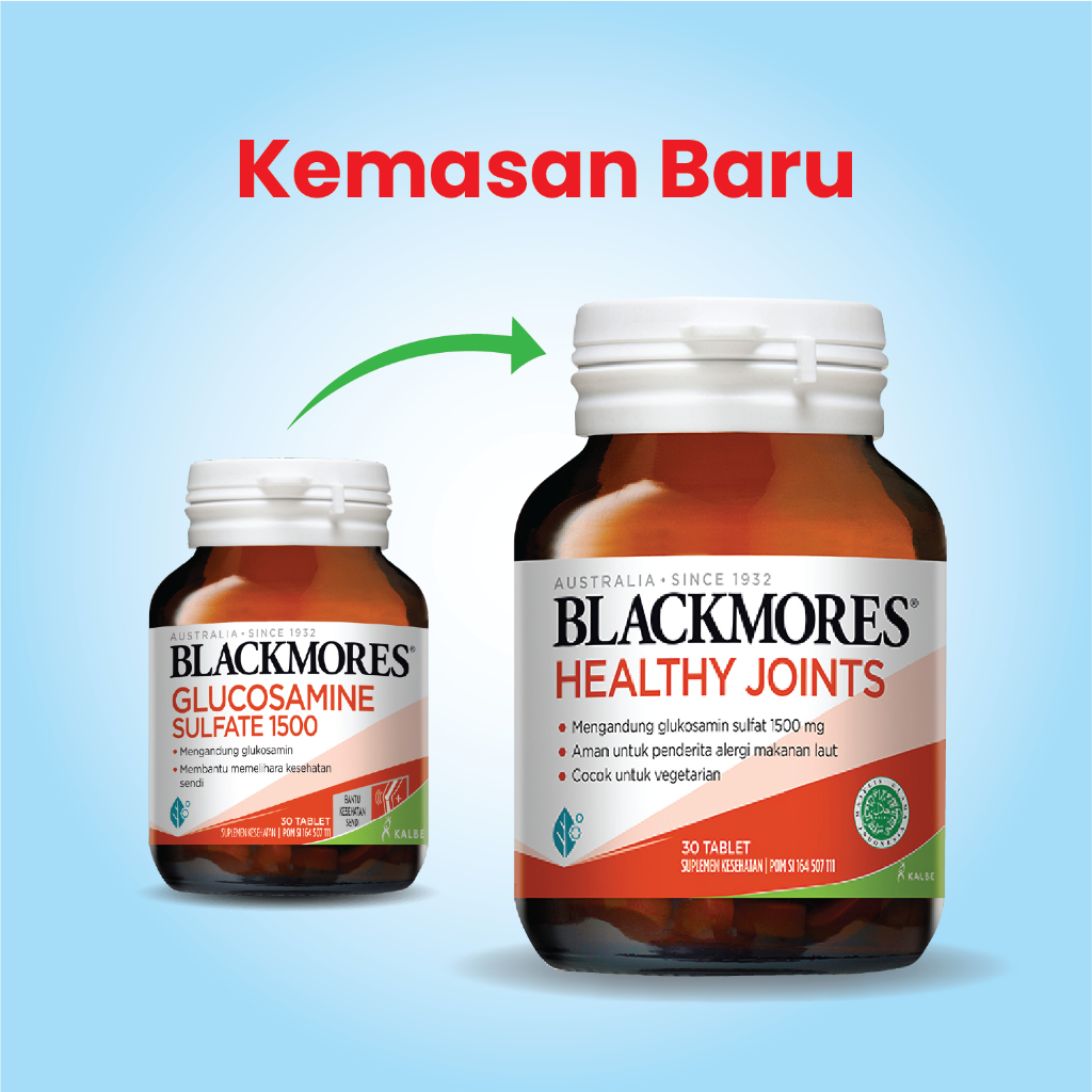 Blackmores Healthy Joints 30 Tablet BPOM Kalbe