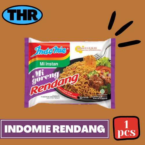 

Indomie Goreng Rendang 1pcs