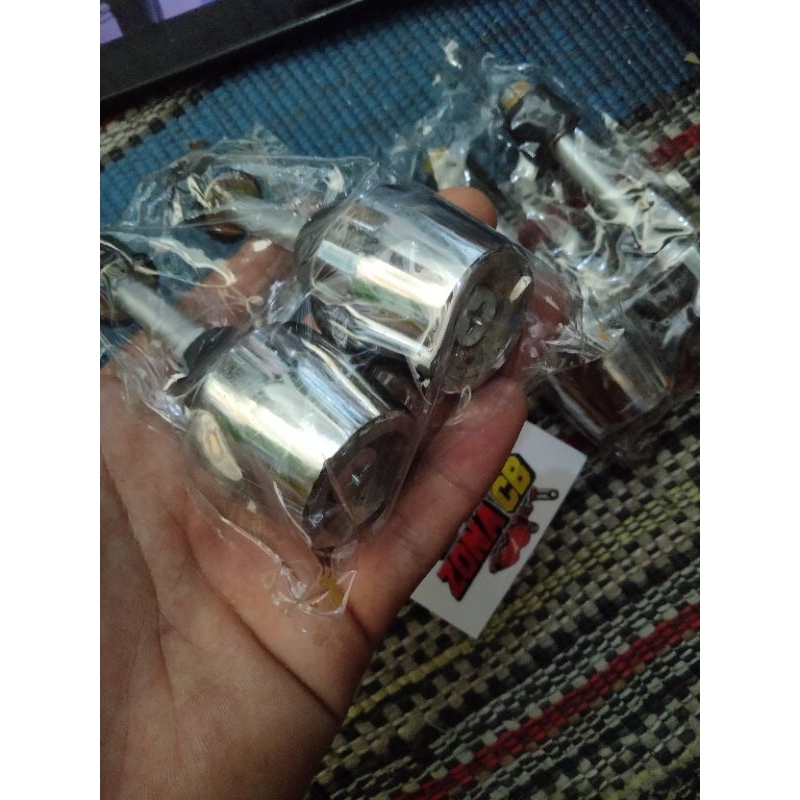 jalu stang pcx besi mirip original chrome / blancer jalu stang universal besi padat
