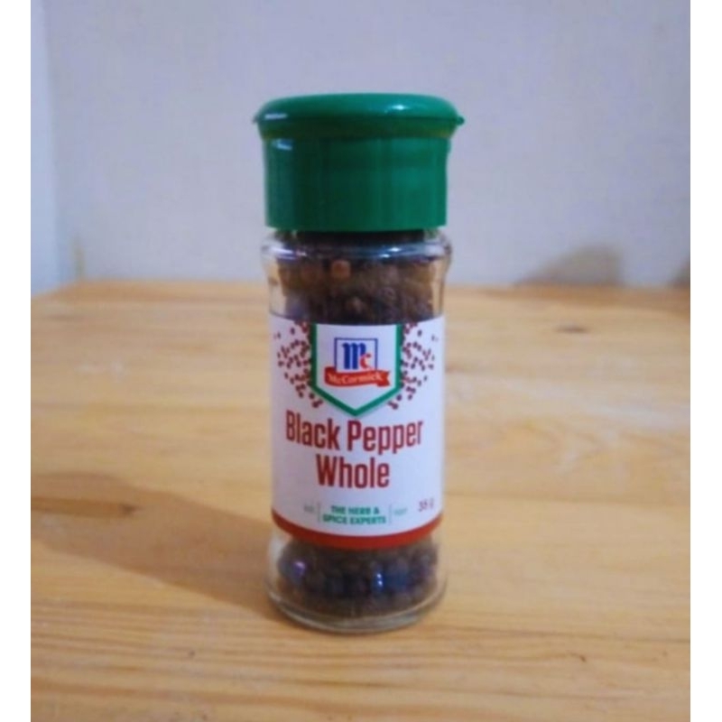 

McCormick Black Pepper Whole I Lada Hitam 35 gr